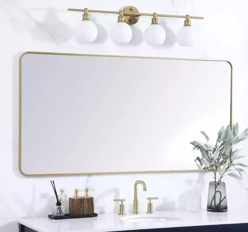 Brass Wall Mirror