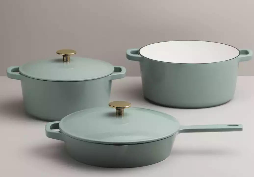 Cast Iron Cooking Set by Kana